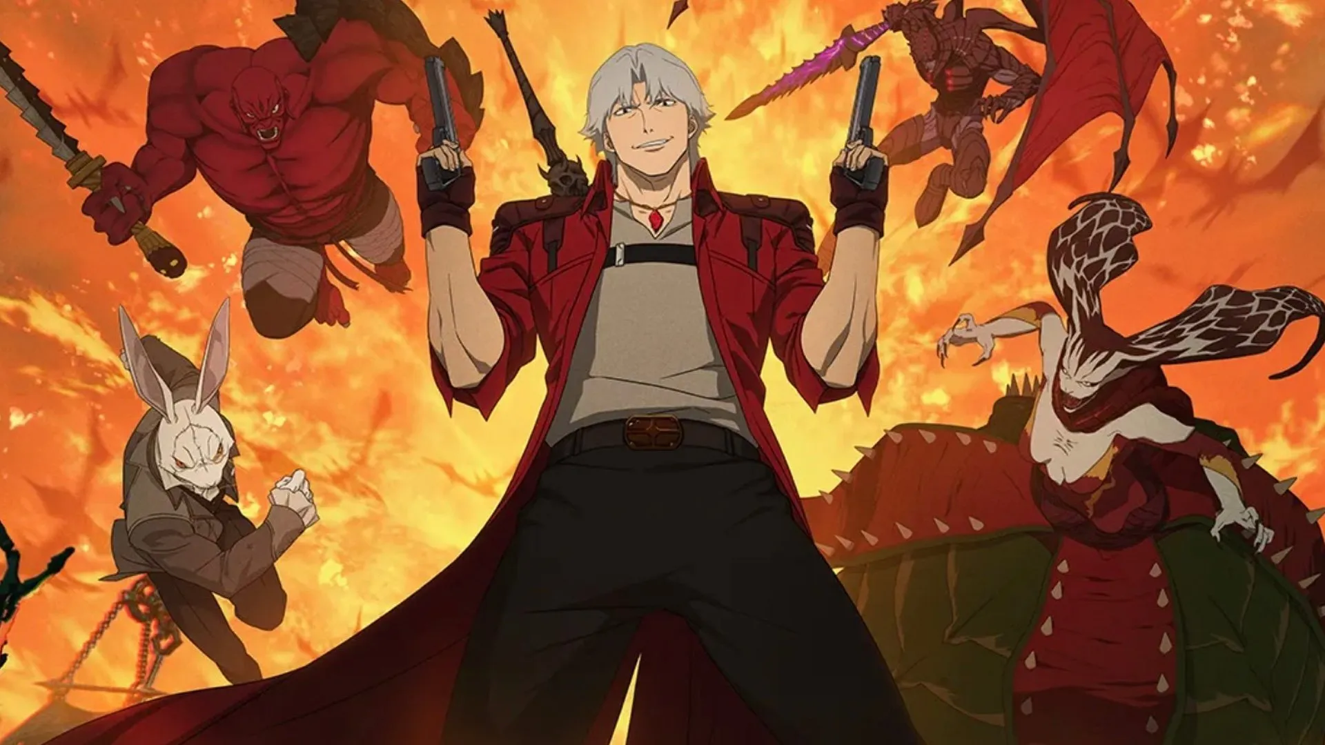 انیمه شیطان نیز می‌گرید devil may cry دانته (1)