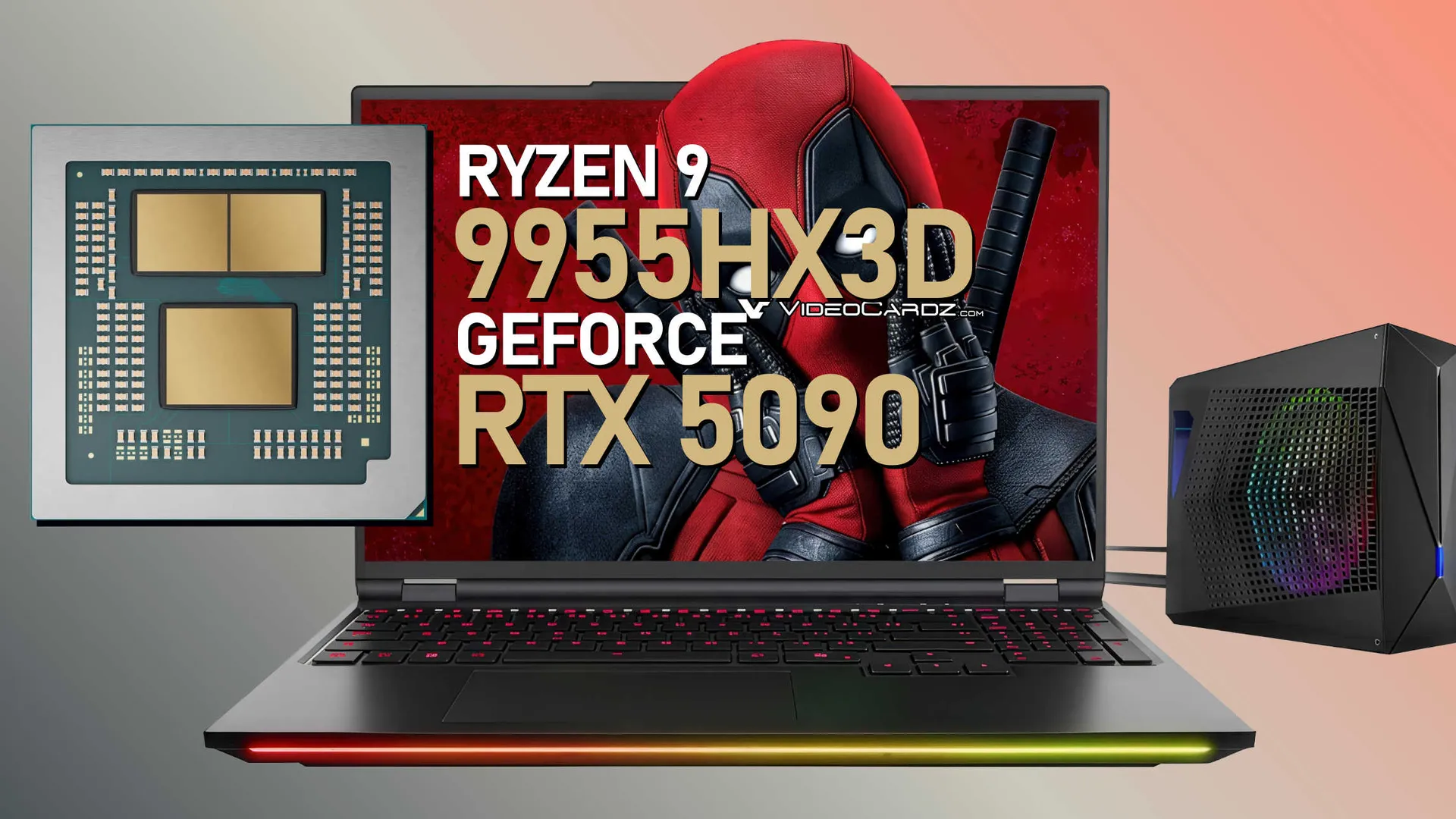 بنچمارک‌های اولیه AMD Ryzen 9 9955HX3D با فناوری 3D V-Cache منتشر شد جهشی بزرگ در عملکرد CPU لپ‌تاپ (1)