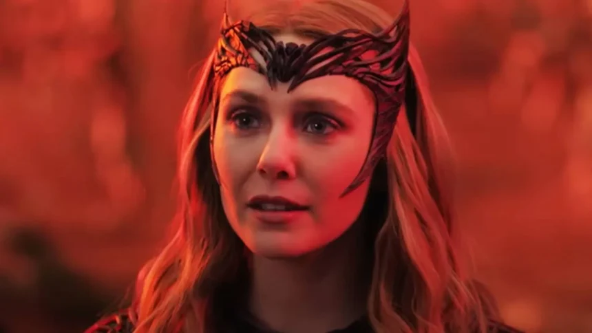 elizabeth olsen not in avengers doomsday secret wars