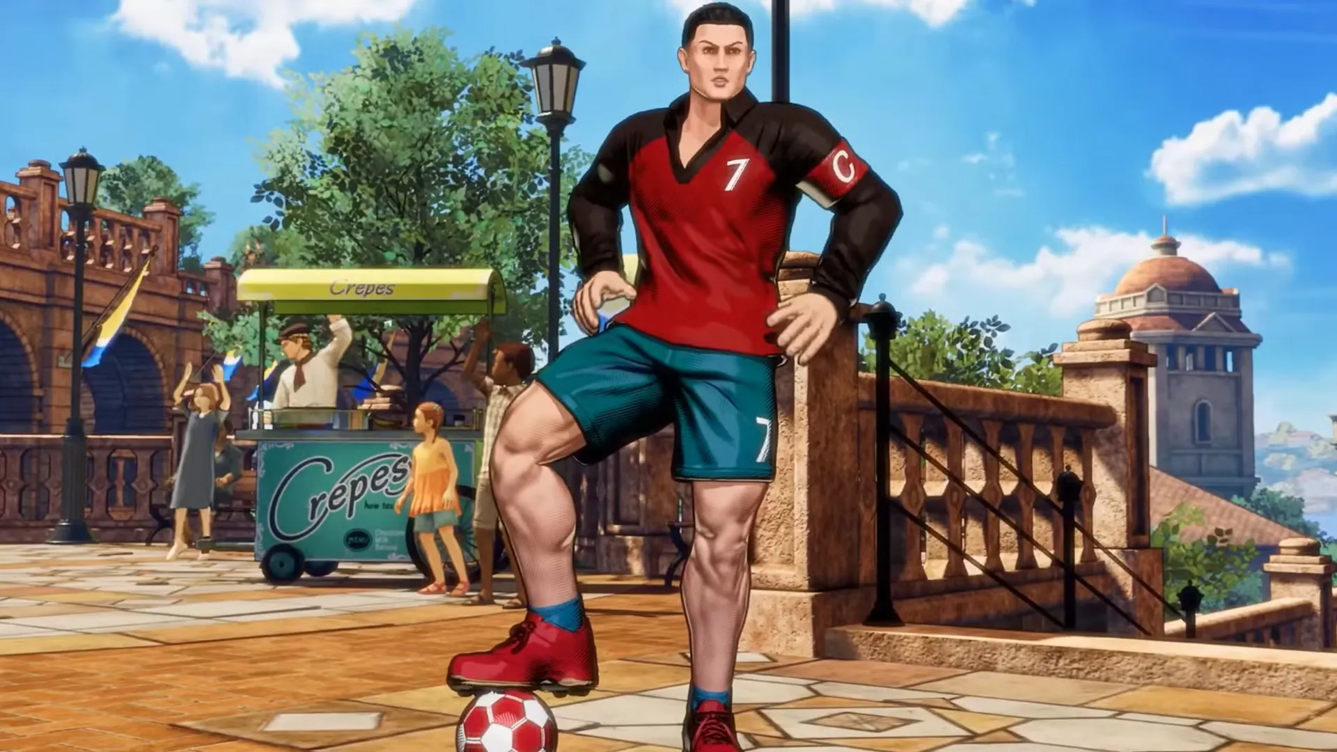 کریستیانو رونالدو شخصیت قابل بازی در fatal fury (1)