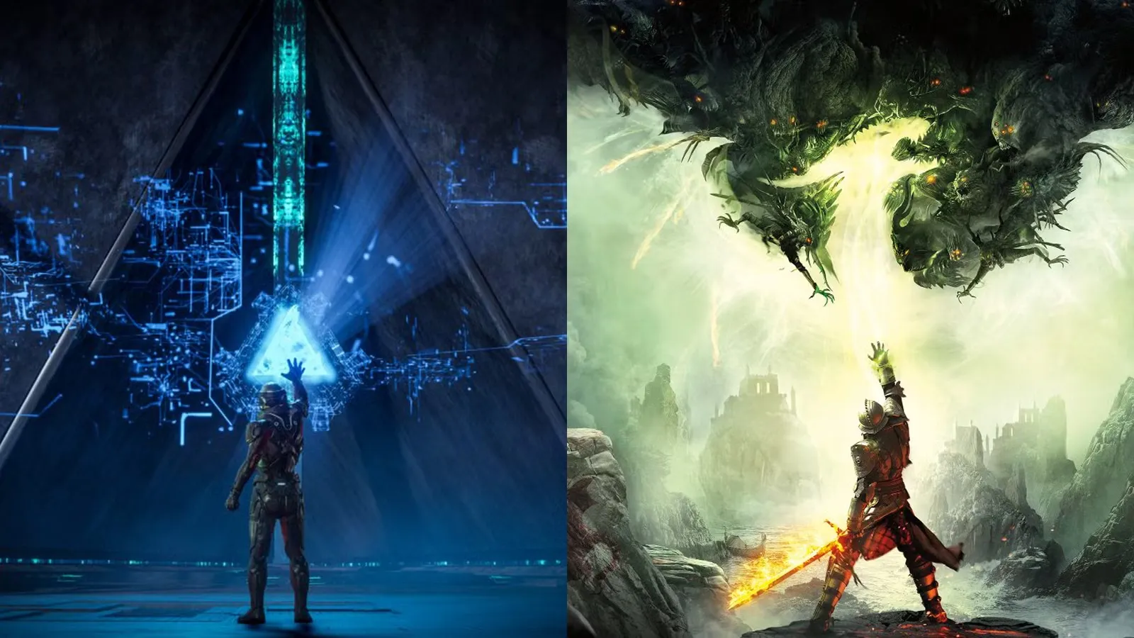 بازی مس ایفکت mass effect و دراگون ایج dragon age (1)