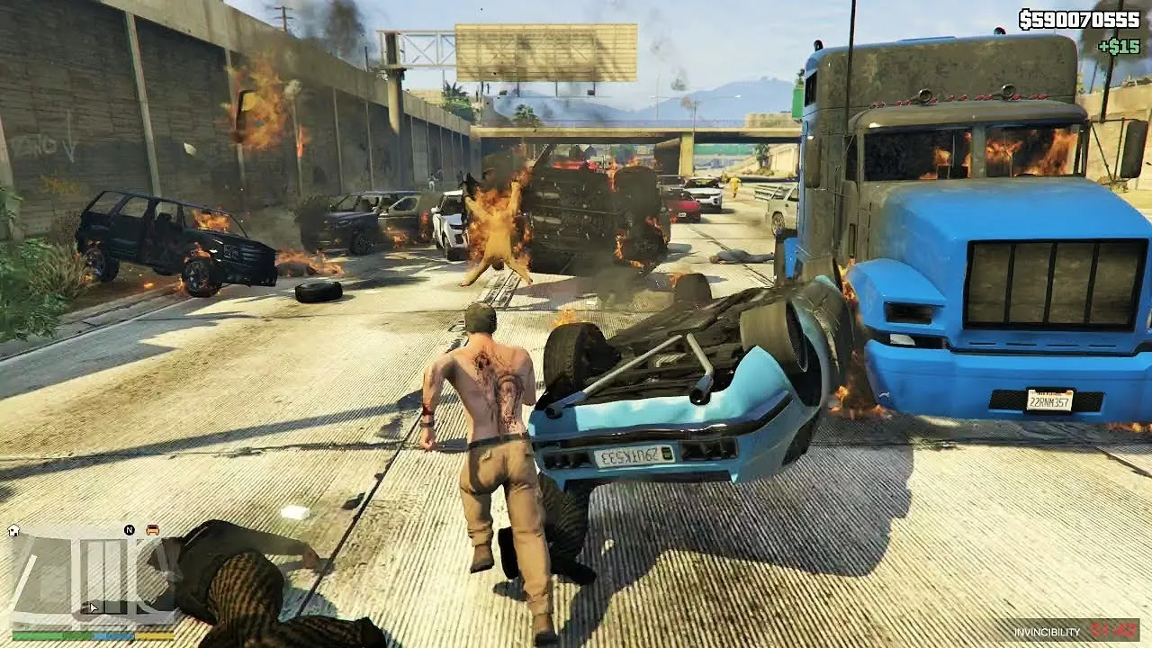بازی grand theft auto جی تی ای (8)
