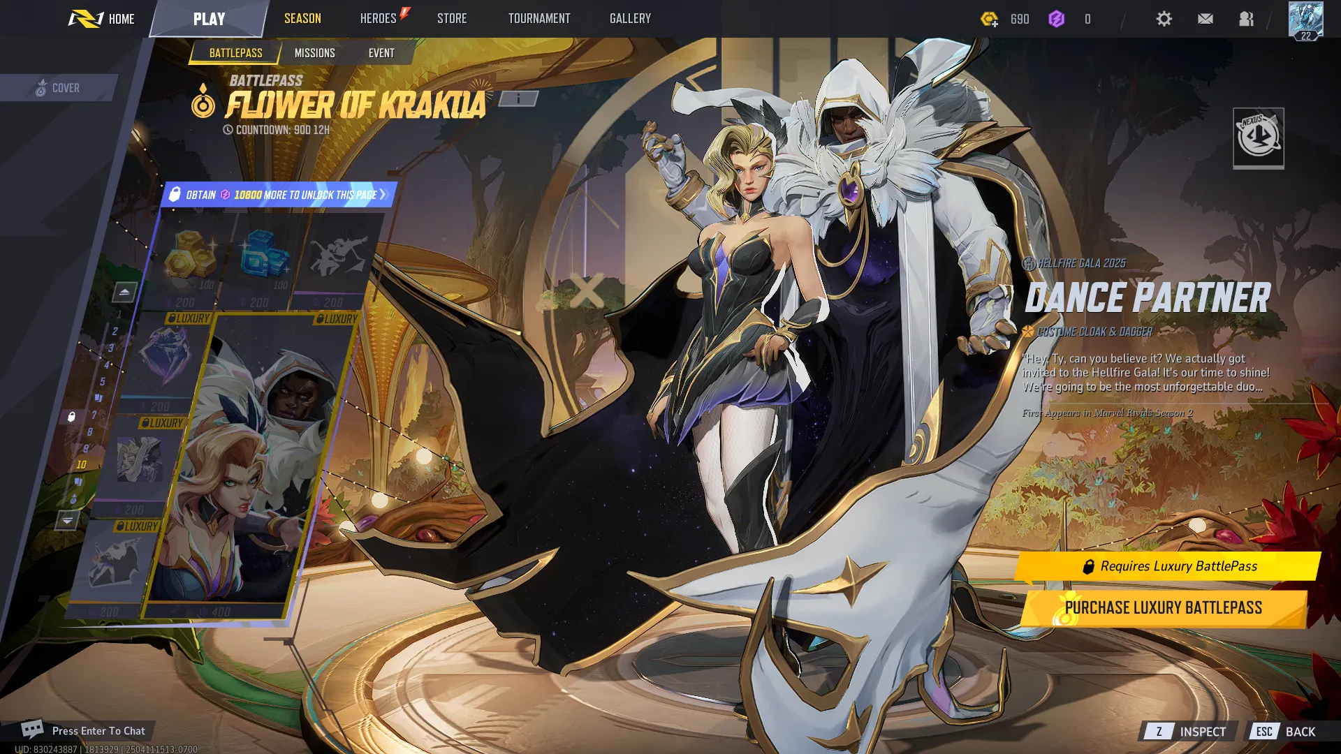 بتل پس فصل دوم بازی مارول رایوالز Marvel rivals (1)