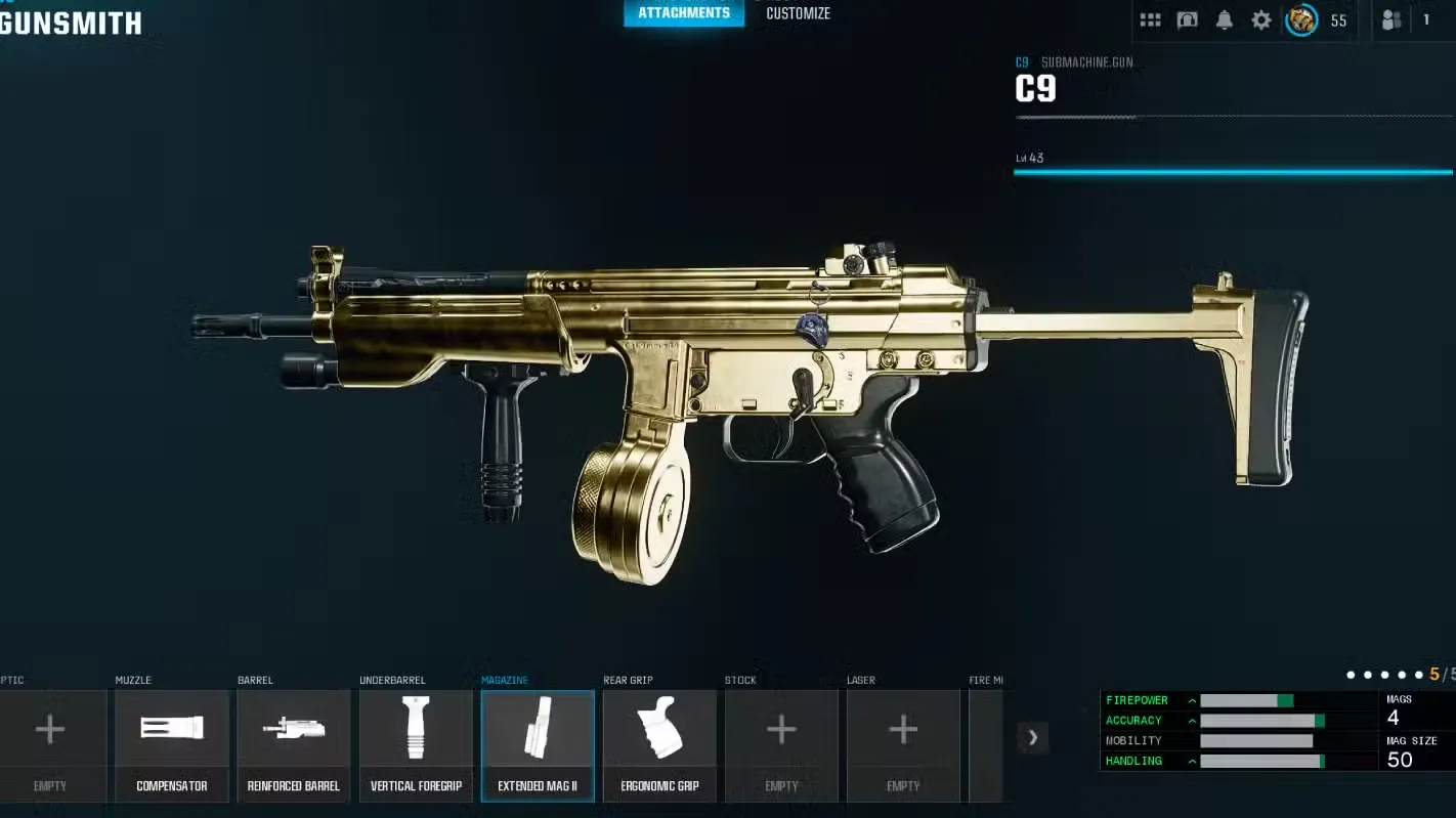 بهترین اسلحه loadout وارزون وردانسک kilo 141 (3)