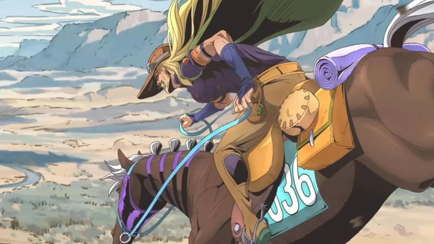 jojo bizarre adventure steel ball run anime