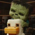 minecraft movie chicken jockey chaos