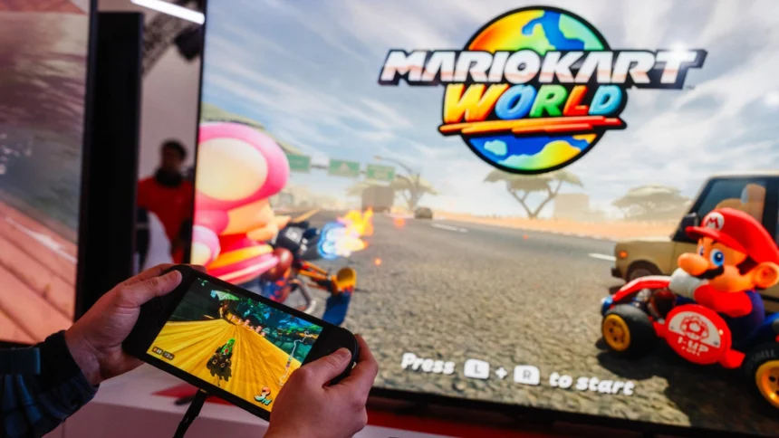 nintendo sony stock plunge trump tariffs