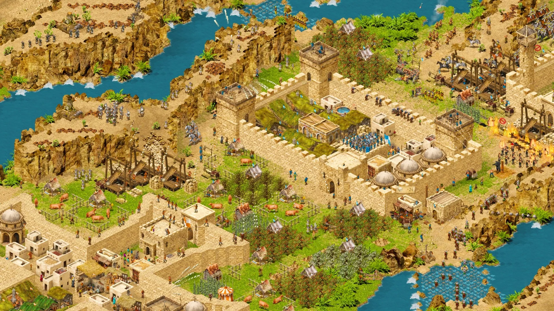 ریمستر بازی stronghold crusader (1)