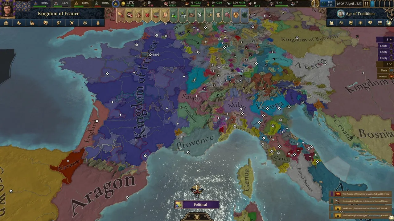 پیش نمایش بازی europa universalis 5 (5)