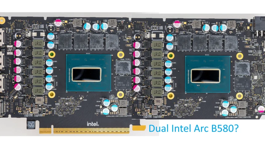 intel dual arc battlemage b580 gpu 48gb vram