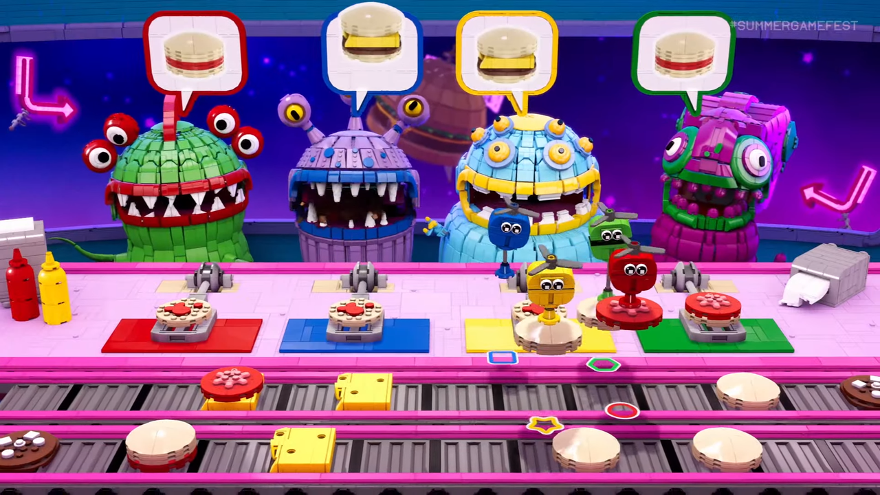 بازی lego party