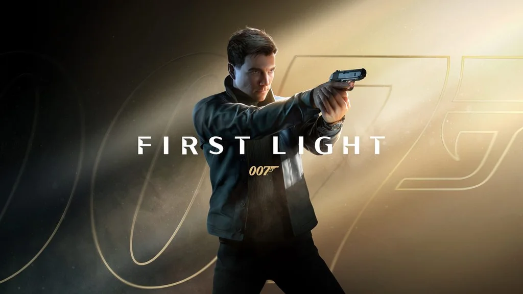 تصویری از جیمز باند جوان در بازی 007 First Light با تم جاسوسی
