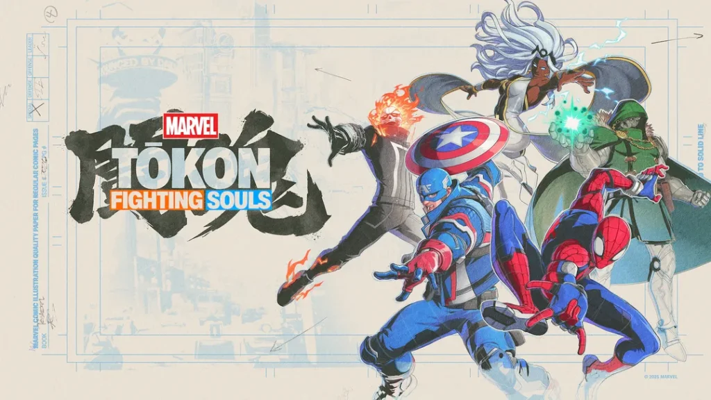 مبارزه تیمی بین شخصیت‌های مارول در بازی MARVEL Tōkon: Fighting Souls