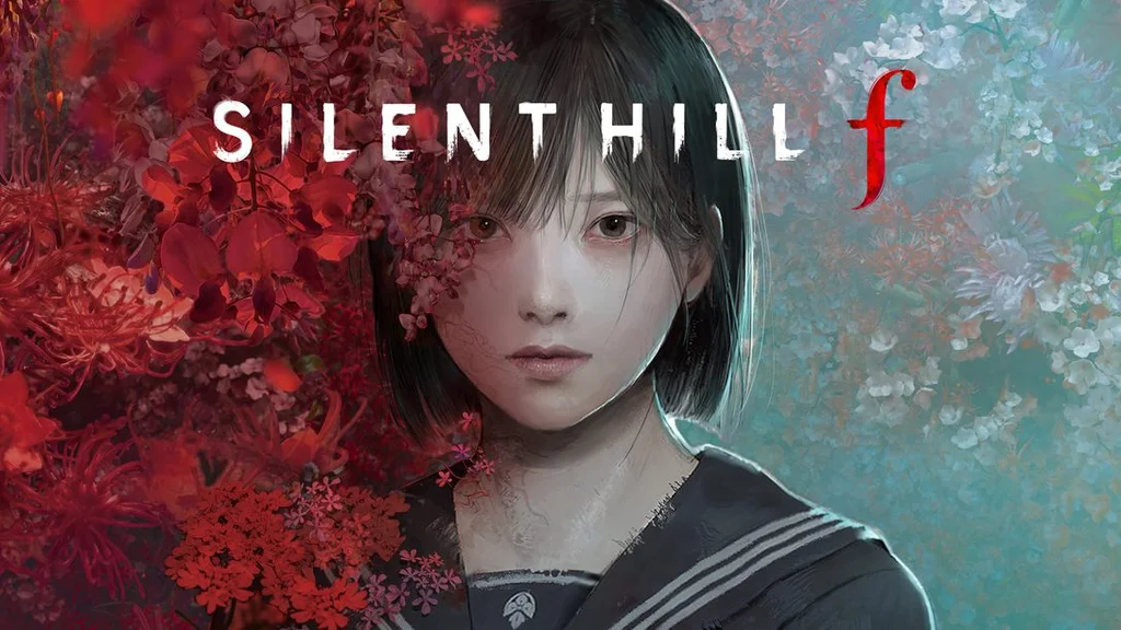 صحنه‌ای ترسناک و مه‌آلود از بازی Silent Hill f با شخصیت شیمیزو هیناکو