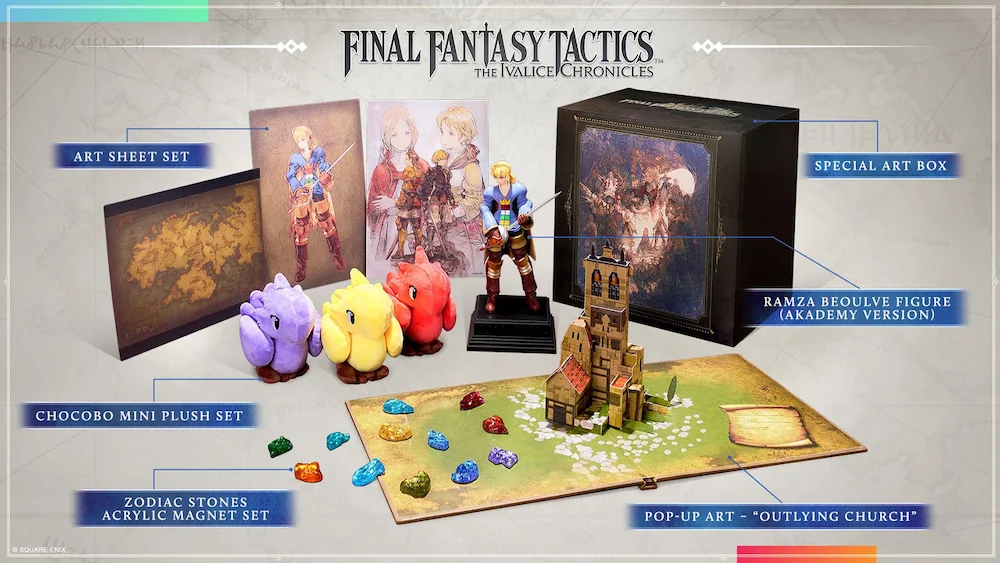 صحنه‌ای از گیم‌پلی استراتژیک بازی Final Fantasy Tactics – The Ivalice Chronicles با گرافیک بهبودیافته