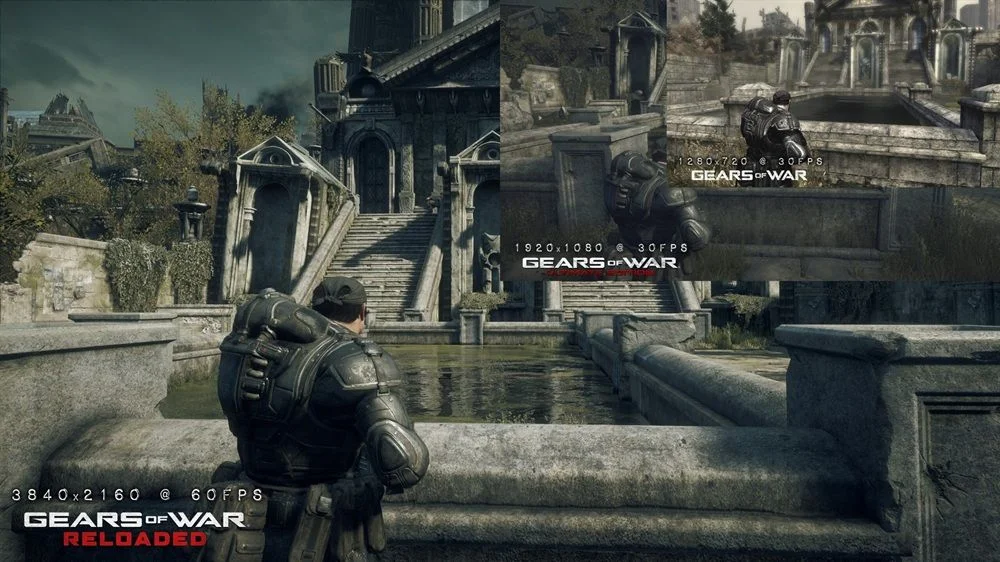 مقایسه گرافیکی نسخه اصلی Gears of War با نسخه ریمیک Reloaded