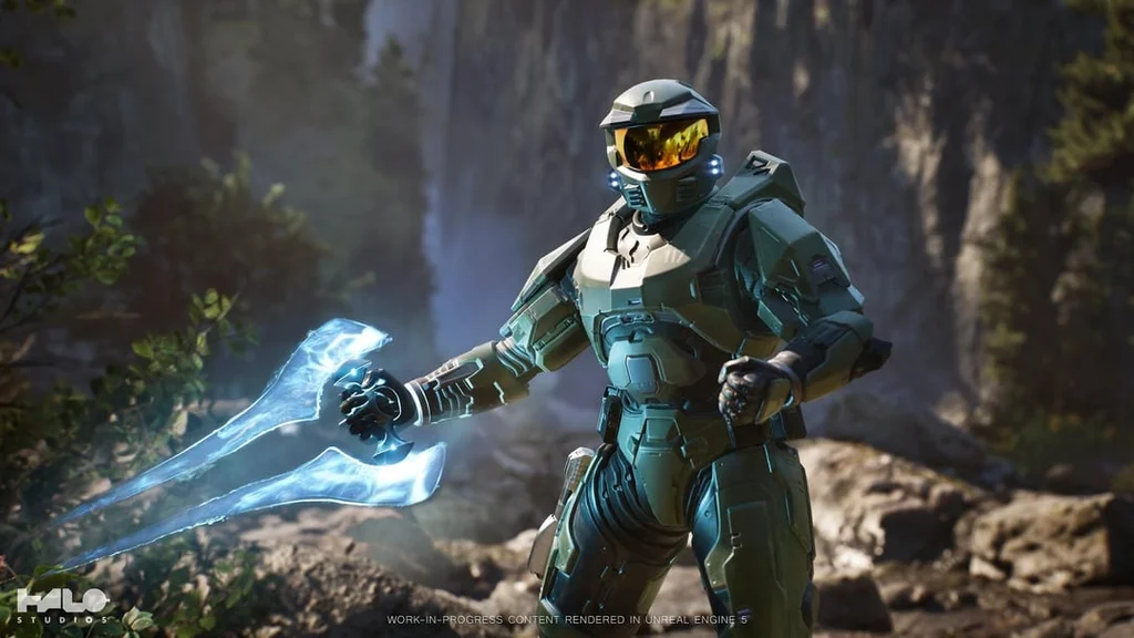 لوگوی بازی Halo: Combat Evolved با گرافیک بهبود یافته Unreal Engine 5.