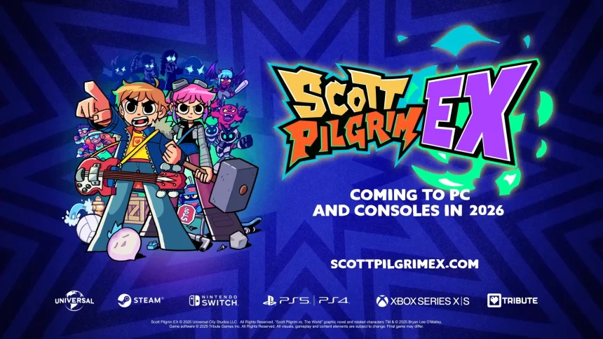بازی Scott Pilgrim EX رسماً معرفی شد؛ عرضه در سال ۲۰۲۶