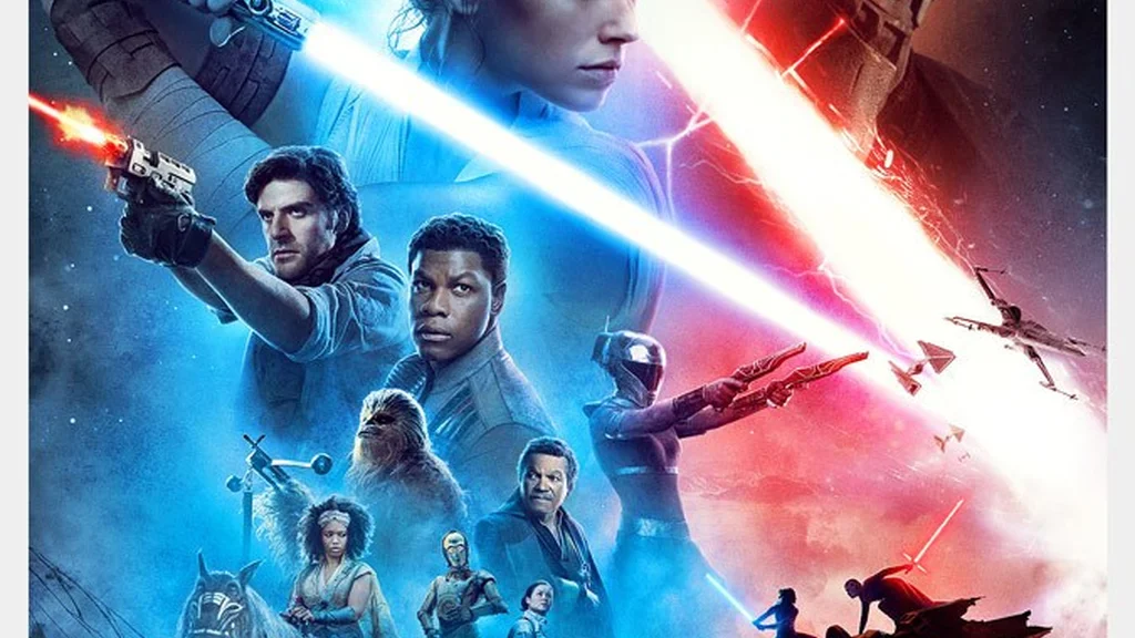 پوستر رسمی فیلم Star Wars: The Rise of Skywalker با حضور شخصیت‌های اصلی