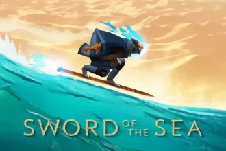 گیم‌پلی موج‌سواری سرعتی با هاورسورد در دنیای شنی بازی Sword of the Sea