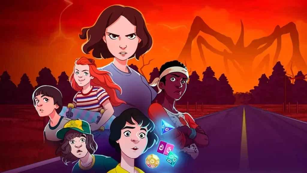 انیمیشن چیزهای عجیب stranger things