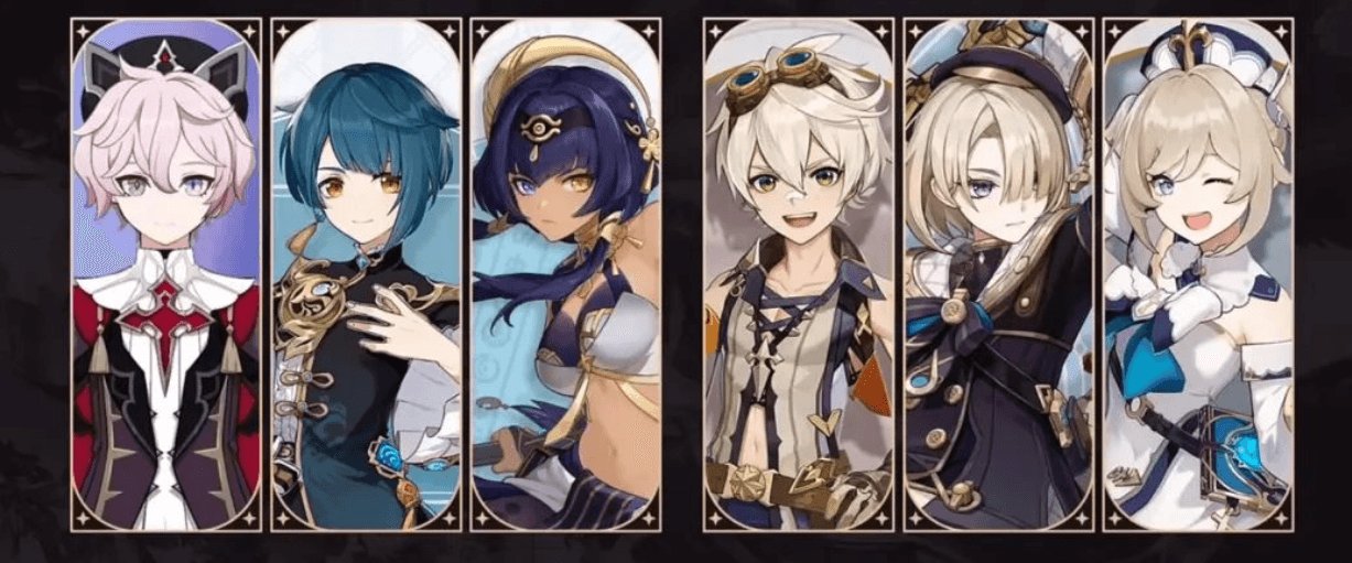 Genshin Impact new characters