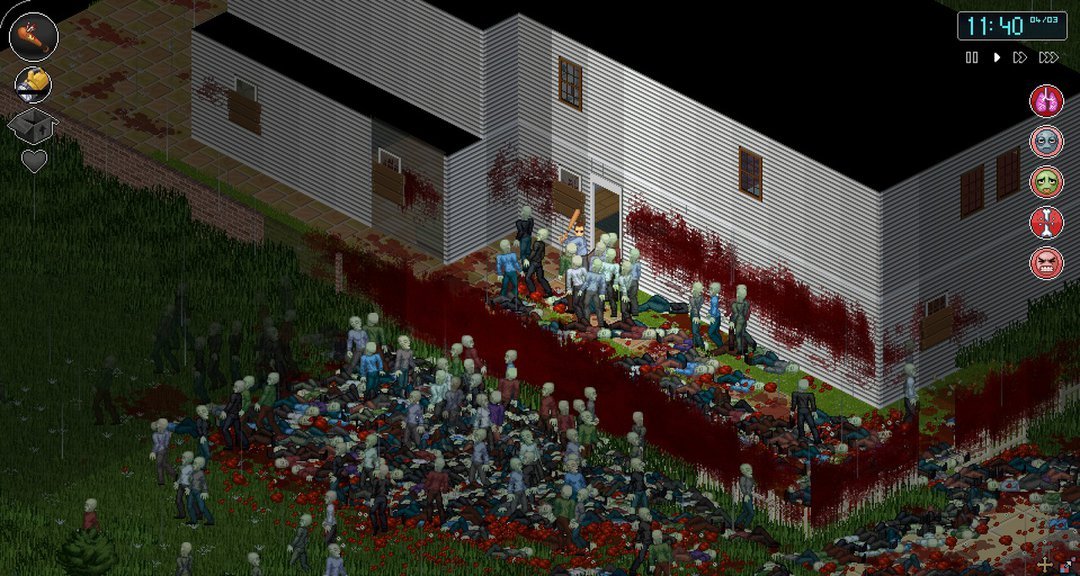 Project Zomboid gameplay