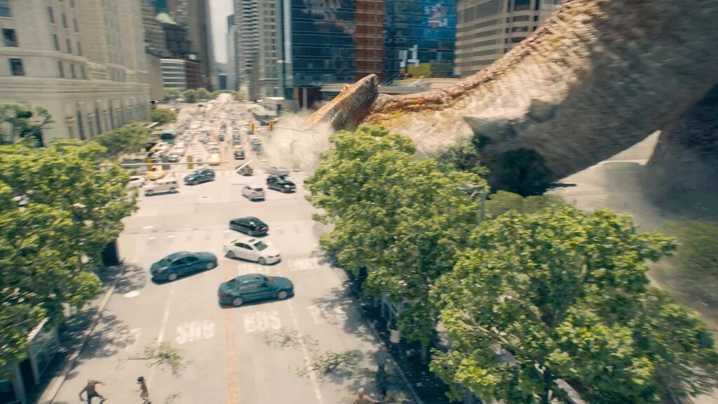 Superman saves squirrel