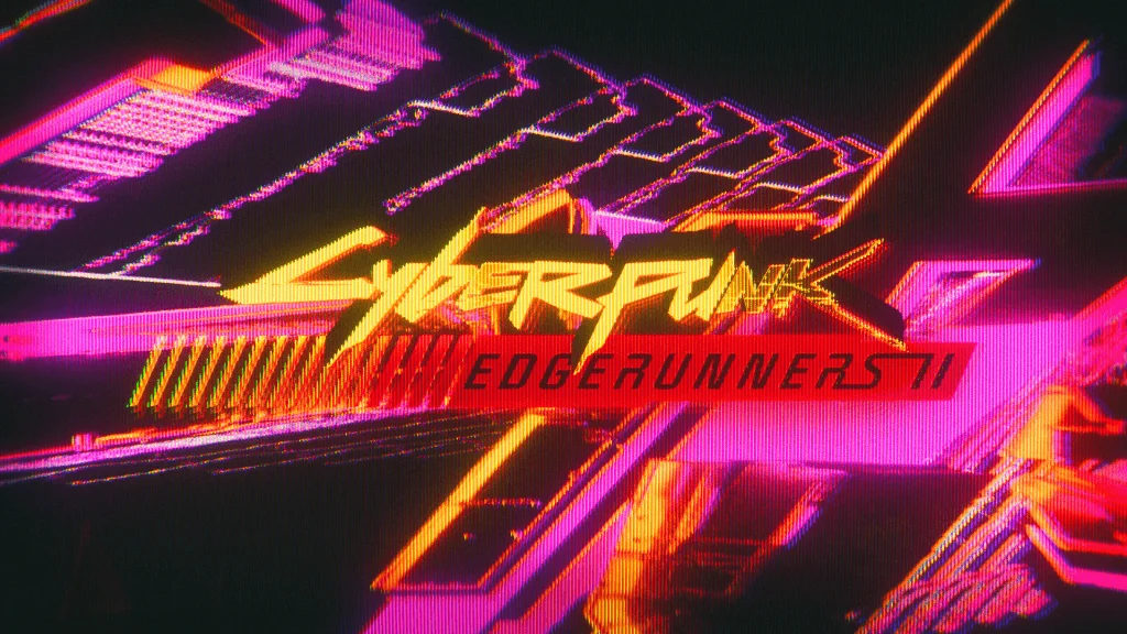 تصویری از دنیای نایت سیتی در انیمه Cyberpunk: Edgerunners 2.