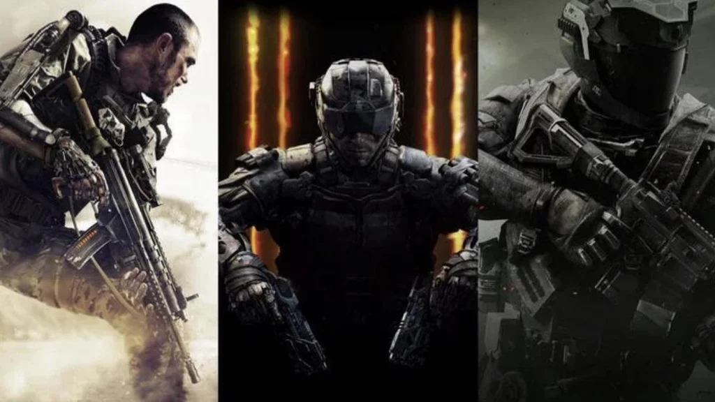 سربازی در حال استفاده از جت‌پک در بازی Call of Duty: Black Ops 3